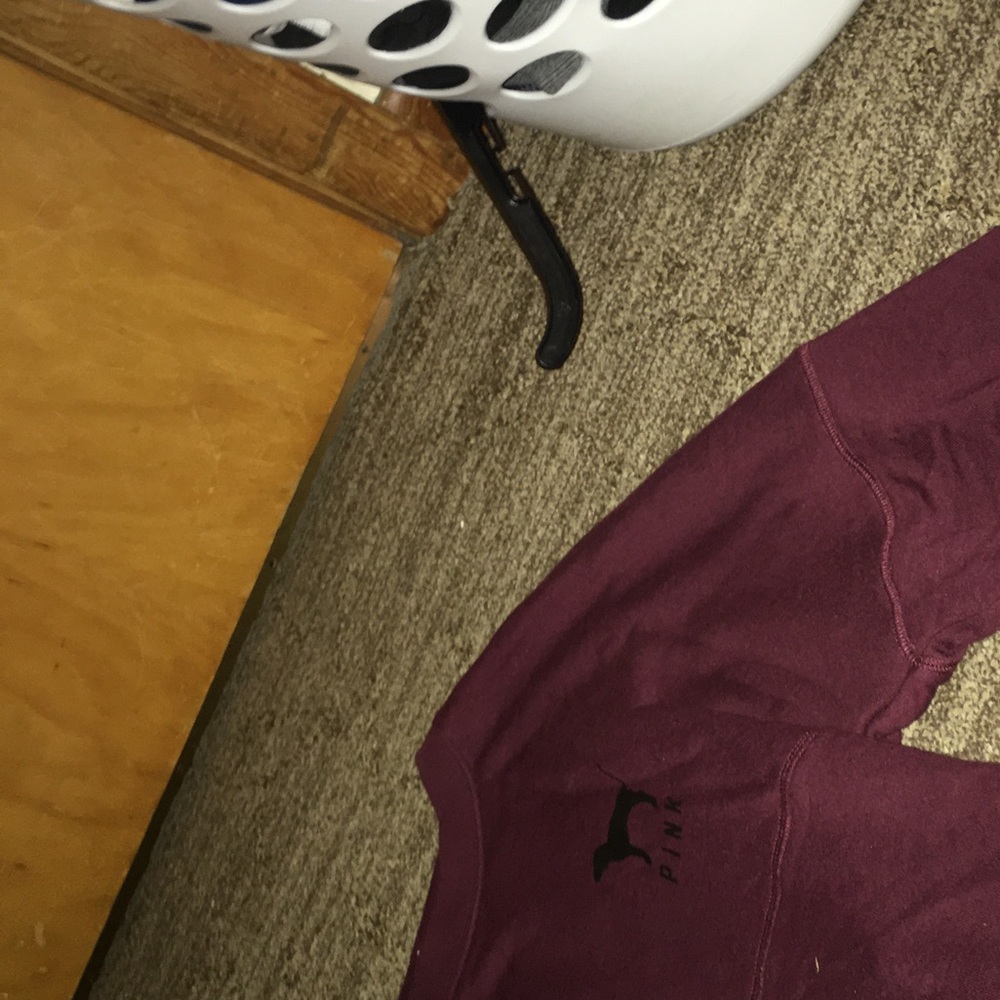 victoria secret pink brand cheeta print sweatshirt